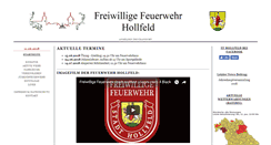 Desktop Screenshot of ff-hollfeld.de